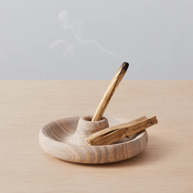 Eshana Sandstone Palo Santo Set